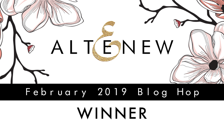 Altenew February 2019 Blog Hop Winner
