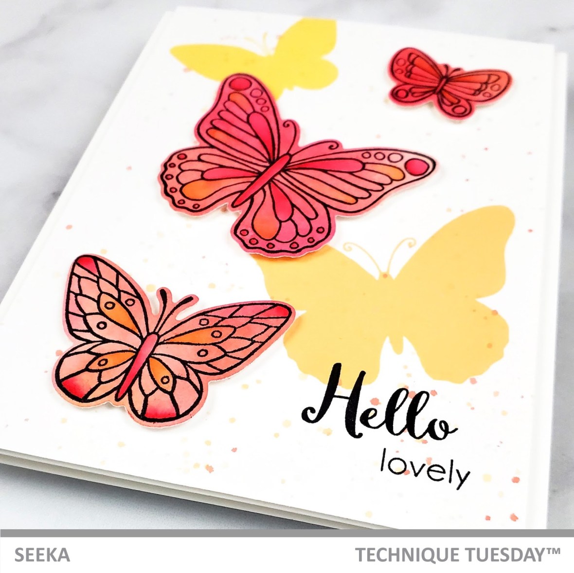 Seeka - Beautiful Butterflies - Friendly February 2