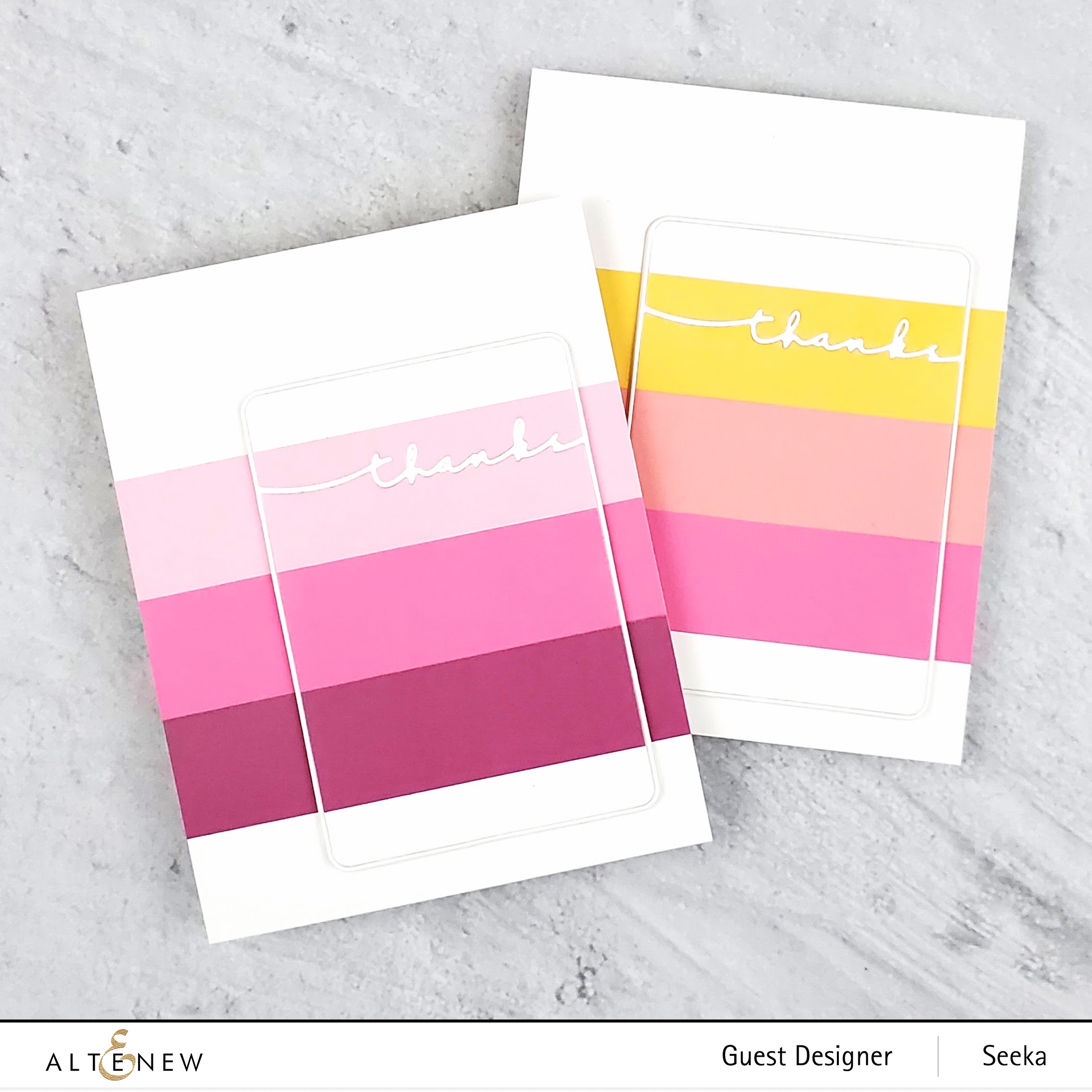 Altenew-Rose Petal Washi, Tea Party Washi, Summer Afternoon Washi-Seeka 1