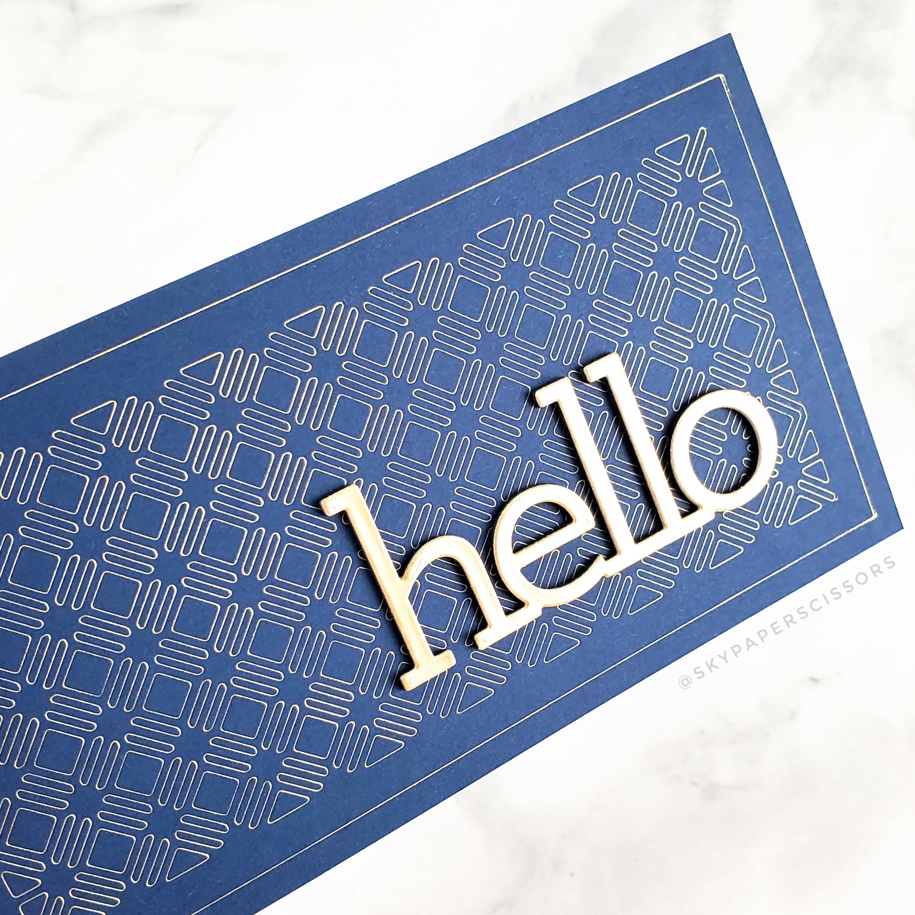 Hello | Simon Says Stamp DieCember 2021 Release – SkyPaperScissors