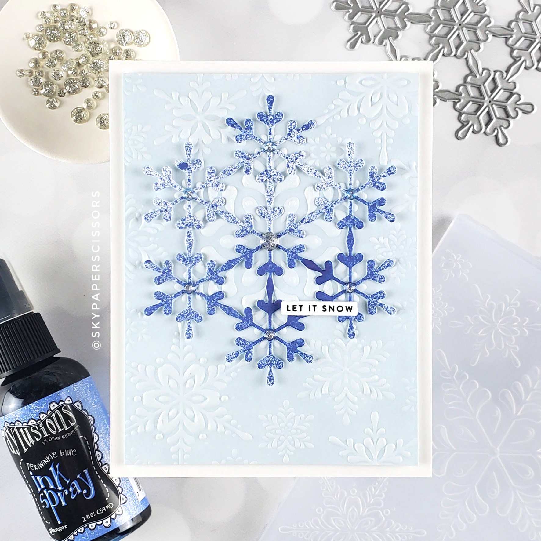 Let It Snow | Simon Says Stamp DieCember 2022 Release – SkyPaperScissors