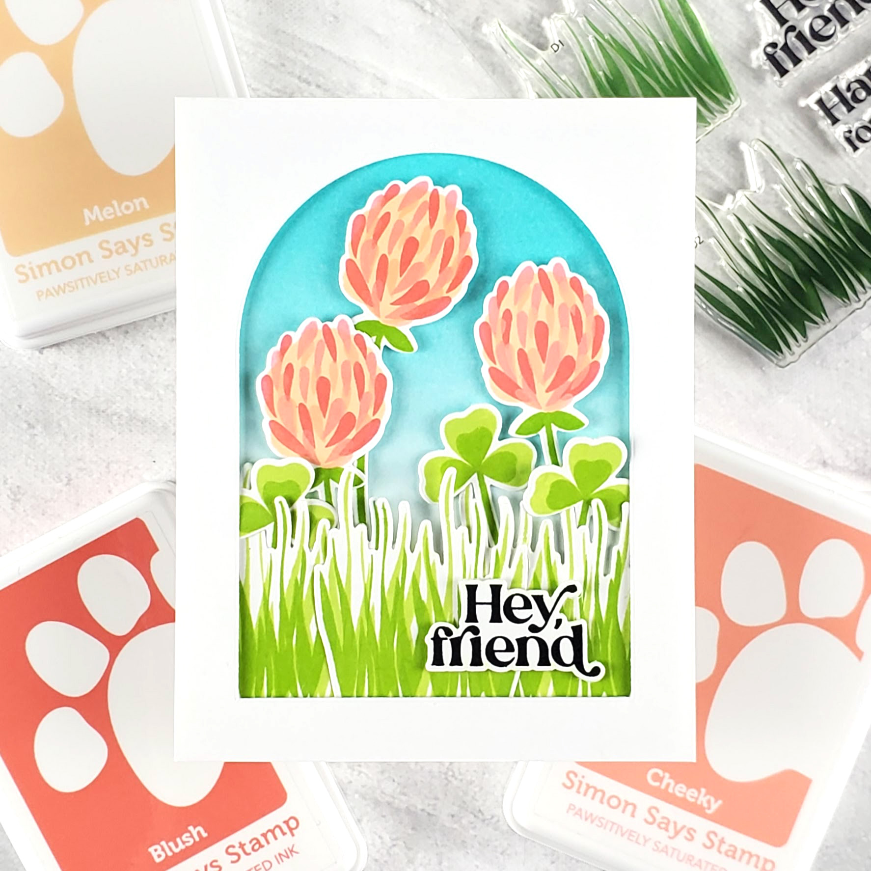 Hey, Friend | Simon Says Stamp Splendor Release – SkyPaperScissors