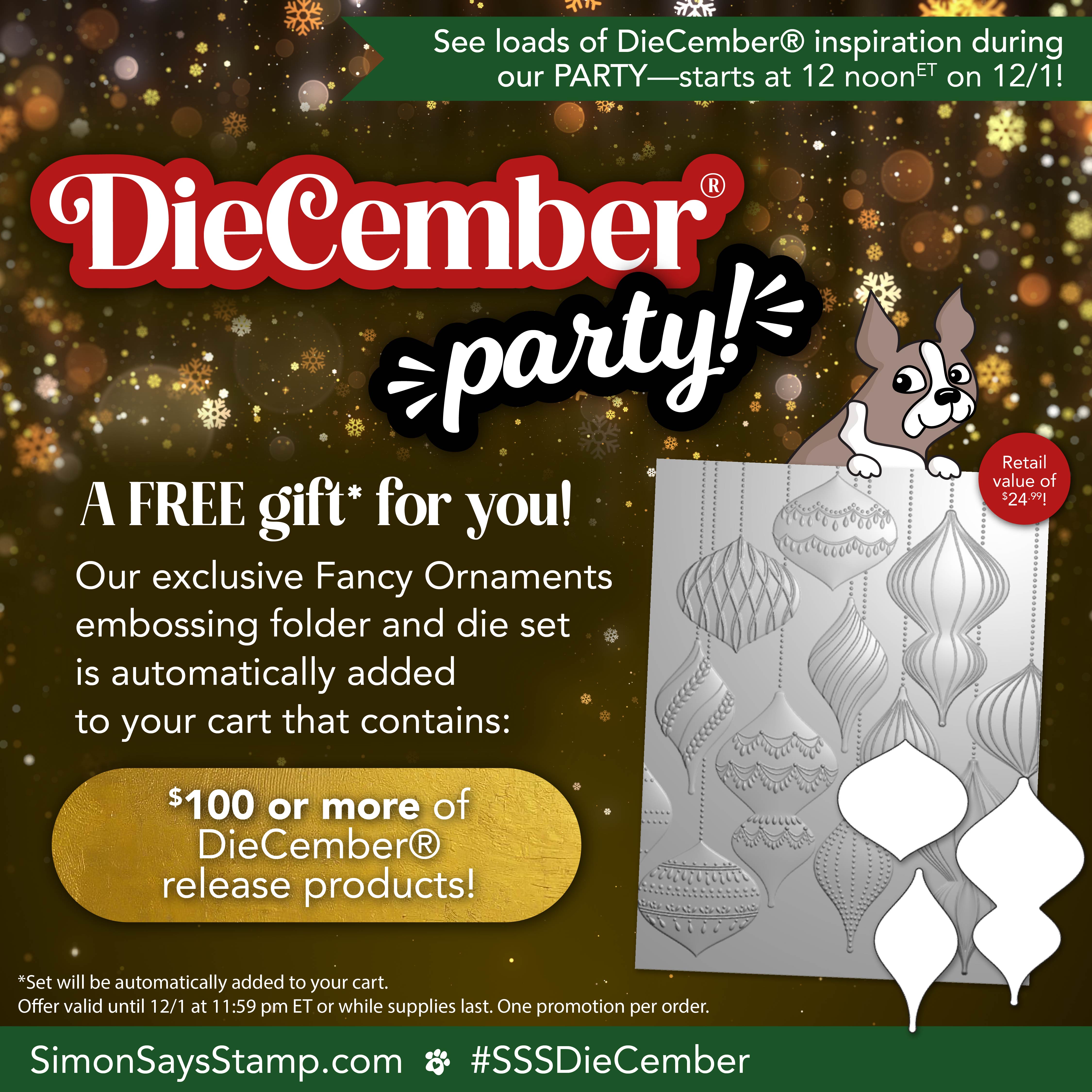 Hello | Simon Says Stamp DieCember® 2024 Release – SkyPaperScissors